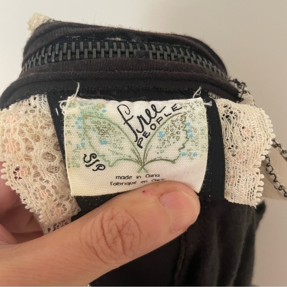 Free People Romantic Ruffle Tank Top SZ S/P - Picture 7 of 7